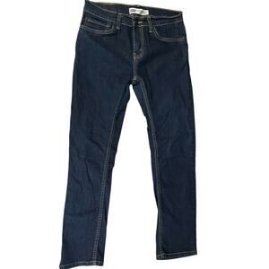 Levis 511 Performance Slim Boys Size 16 Reg 28x28 Dark Wash Stretch Youth